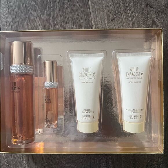 Elizabeth Taylor White Diamonds For Her 4 Pc Fragrance Set - Picture 2 of 3